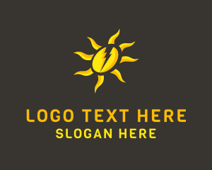 Charging - Solar Power Energy logo design