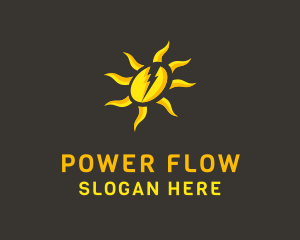 Solar Power Energy  logo design