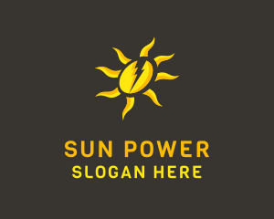 Solar Power Energy  logo design