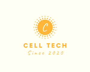 Cell - Sun Solar Energy logo design