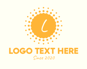 Energy - Solar Energy Lettermark logo design