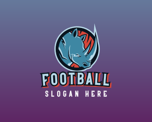 Mascot - Rhino Gaming League logo design