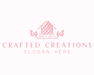 Crochet Textile Crafts logo design