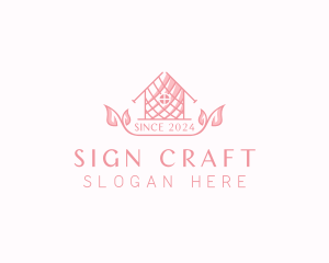 Crochet Textile Crafts logo design