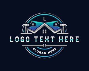 Hammer - Roof Hammer Contractor logo design