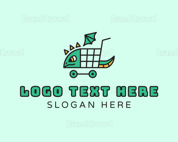 Dragon Cart Shopping Logo