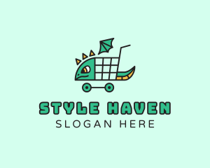 Dragon - Dragon Cart Shopping logo design
