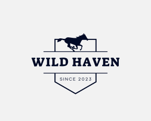 Wild Horse Western logo design