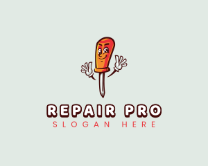 Screwdriver Tools Repair logo design