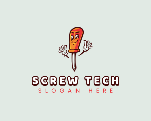 Screwdriver Tools Repair logo design