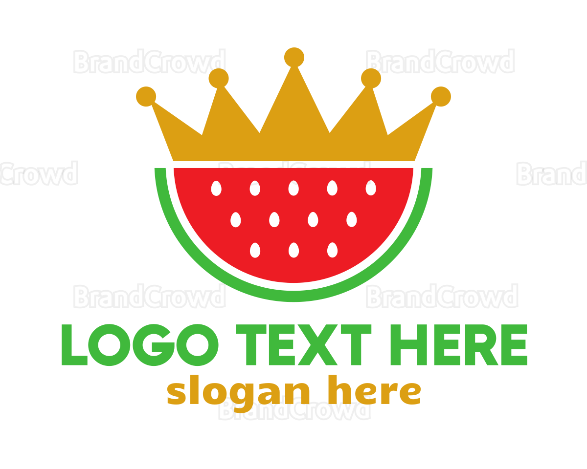 Royal Watermelon Logo Brandcrowd Logo Maker