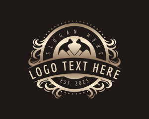 Carpentry - Carpentry Hammer Workshop logo design