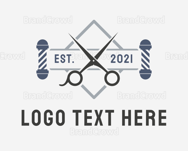 Artisanal Barber Emblem Logo
