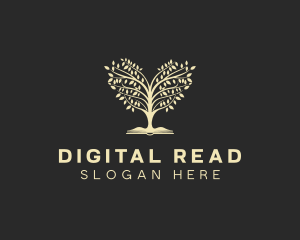 Ebook - Bookstore Academic Book logo design