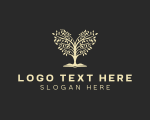 Ebook - Bookstore Academic Book logo design