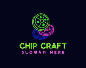 Chip - Casino Gambling Chip logo design