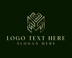 Consultant - Luxury Finance Monoline logo design