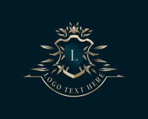 Investment - Leaf Ornament Wealth logo design