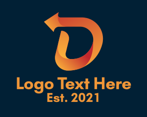 Venture Capital - Venture Capital Letter D logo design