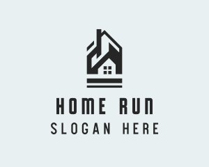 Home Residence Property logo design