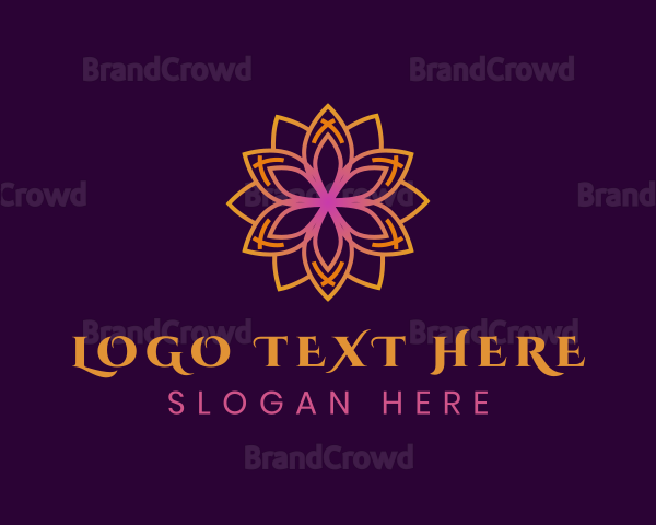 Creative Mandala Flower Logo