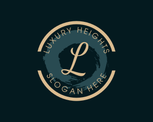 Luxury Elegant Upscale  logo design