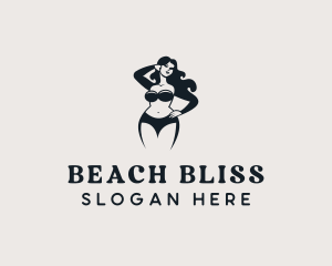 Bikini Fashion Swimwear logo design