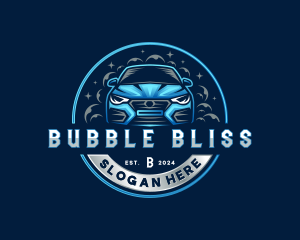 Automobile Bubble Detailing logo design