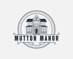Manor Mansion Property logo design