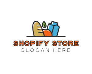 Food Snack Groceries logo design