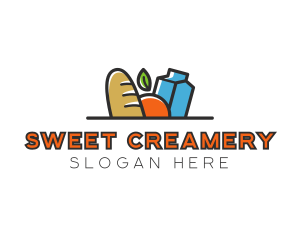 Food Snack Groceries logo design