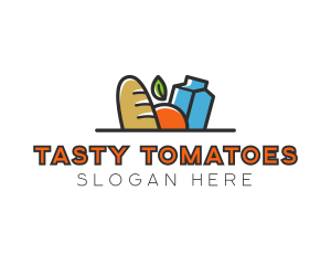 Food Snack Groceries logo design