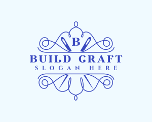 Craft Needle Stitch logo design