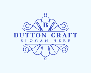 Craft Needle Stitch logo design