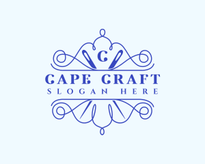 Craft Needle Stitch logo design