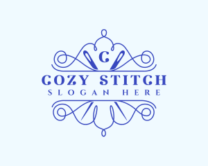 Craft Needle Stitch logo design