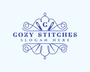 Craft Needle Stitch logo design