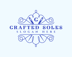 Craft Needle Stitch logo design