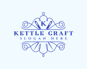 Craft Needle Stitch logo design