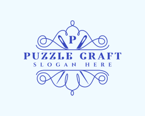 Craft Needle Stitch logo design