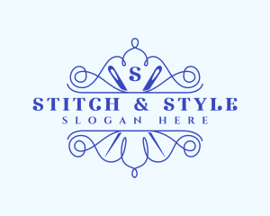 Craft Needle Stitch logo design