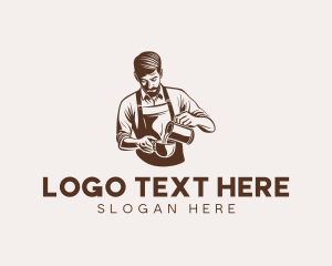 Culinary Arts - Coffee Barista Artisan logo design