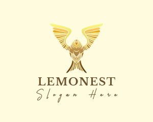 Golden Premium Owl Logo