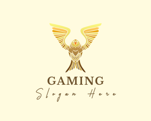 Golden Premium Owl Logo