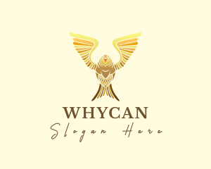 Golden - Golden Premium Owl logo design