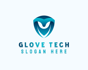 Tech Shield Developer logo design