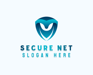 Cybersecurity - Tech Shield Developer logo design