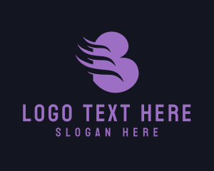 Modern - Creative Wings Letter B logo design