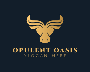 Luxurious - Luxurious Bull Business logo design