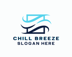 Creative Wave Breeze logo design